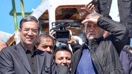 Pezeşkian Urmiya gölünə getdi