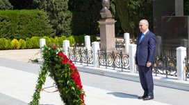DTX-də Heydər Əliyevin anadan olmasının 102 illiyi qeyd olundu - FOTO
