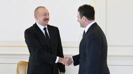 Prezident "The Goldman Sachs Group Inc." şirkətinin qlobal məsələlər üzrə prezidentini qəbul etdi - YENİLƏNİB
