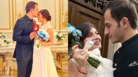 Əməkdar artistin oğlu həmkarı ilə evləndi