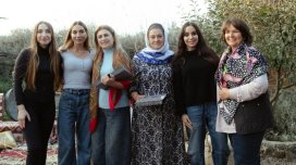 Leyla Əliyeva, Arzu Əliyeva və Alena Əliyeva Lənkəranda fermer təsərrüfatı ilə tanış oldu - FOTO