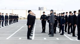 Vilayət Eyvazov Bakıda sıra baxışı keçirdi - FOTO/VİDEO