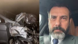 Azərbaycanlı aktyor Qazaxıstanda qəzaya düşdü - FOTO