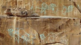 Su tapmaq üçün xəritə kimi xidmət edən ən qədim qayaüstü rəsmlər tapıldı