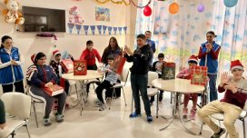 Leyla Əliyevanın təşəbbüsü ilə Mingəçevirdə uşaqlar üçün Yeni il tədbiri keçirildi - FOTO