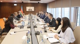 İqtisadiyyat nazirinin müavini Dünya Bankının regional direktoru ilə görüşdü