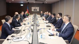 Səməd Bəşirli Çin şirkətlərinin rəhbərləri ilə görüşdü