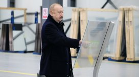 Prezident Sumqayıt Sənaye Parkında açılışlar etdi- YENİLƏNİB