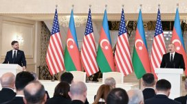 İlham Əliyev və Vens mətbuata bəyanatlarla çıxış etdi - YENİLƏNİB