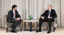 Prezident Münhendə görüşlər keçirdi - YENİLƏNİB