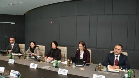 Beynəlxalq Valyuta Fondunun Azərbaycan üzrə missiya rəhbəri ilə görüş keçirildi