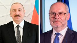 İlham Əliyev Estoniya prezidentini təbrik etdi