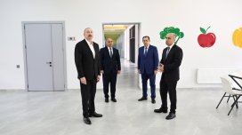 Prezident Lənkəran Dövlət Peşə Təhsil Mərkəzinin açılışında iştirak etdi
