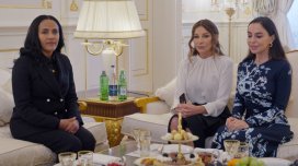 Azərbaycanın və Efiopiyanın birinci xanımlarının görüşü oldu