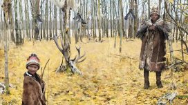 Daş dövrünə aid oğlanın maral dərisi və ağacdələn baş geyimində dəfn edildiyini aşkar edilib