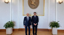 Energetika naziri moldovalı həmkarı və &ldquo;TAP AG&rdquo;nin rəhbəri ilə müzakirələr aparıb