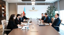 bp şirkətinin vitse-prezidenti ilə görüş keçirilib