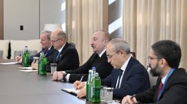 Prezident qəbul keçirdi - FOTOLAR