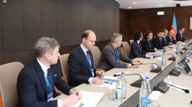 Alman şirkətlərinin nümayəndələri ilə görüş keçirilib