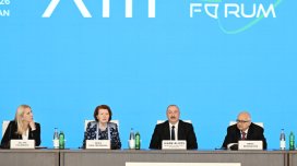 Prezident XIII Qlobal Bakı Forumunun açılış mərasimində çıxış etdi - YENİLƏNİB