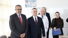 ÜST-nin Baş direktoru Respublika Uşaq və Yeniyetmələr üçün Vərəm və Tənəffüs Orqanlarının Xəstəlikləri Sanatoriyasında olub