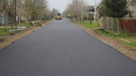 Qaxda 700 min manatlıq yol və səki təmiri