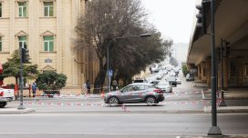 Paytaxtın bu prospektində hərəkət sxemi dəyişir - yeni çıxış yaradılır