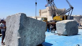 Məşhur mayakın 80 tonluq blokları dənizdən çıxarıldı: Alimlər hansı sirri açmaq istəyir?