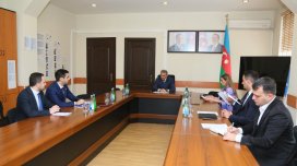 "AzTV" sədri V &ldquo;Yüksəliş müsabiqəsi&rdquo;-nin qalibi ilə görüşdü