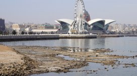 Xəzər geri çəkilir: Bakı buxtası ilə bağlı həyəcan siqnalı - FOTO