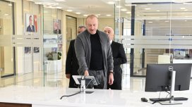 Prezident "Abşeron" Batareya Enerji Saxlanc Mərkəzinin açılışında iştirak etdi - FOTO