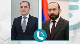 Ceyhun Bayramov və Ararat Mirzoyan arasında telefon danışığı oldu