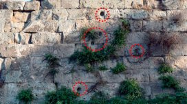 Pompeyin divarlarında yüksək texnologiyalı silah zərbələrinin izləri tapıldı