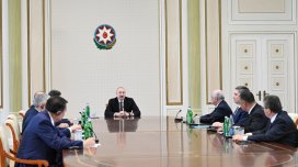 Prezident TDT dövlətlərinin hökumət başçılarını qəbul etdi - FOTO