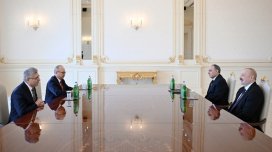 Prezident Türkiyə Ali Məhkəməsinin Baş prokurorunu qəbul etdi - FOTO