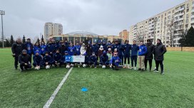 "Qarabağ" FK Akademiyasının U-19 komandası &ldquo;Bərabər imkanlar&rdquo; layihəsi çərçivəsində uşaqlarla görüş keçirib