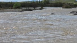 Ağstafa çayından sel keçib, rayon mərkəzi ilə əlaqə çətinləşib