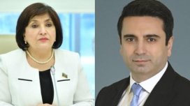 Azərbaycan və Ermənistan parlamentlərinin sədrləri görüşdü

