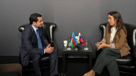 Hikmət Hacıyev Venesuelanın XİN rəhbərinin müavini müzakirələr apardı