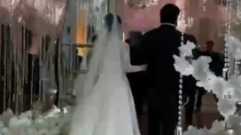 Bakıda iş adamı oğluna dəbdəbəli toy etdi - VİDEO