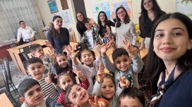 Leyla Əliyevanın təşəbbüsü ilə uşaq evlərində sosial-emosional öyrənmə proqramı icra olunur - FOTOLAR