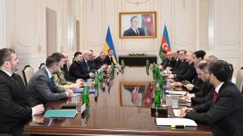 Qəbələdə İlham Əliyev və Zelenski arasında geniş tərkibdə görüşü keçirildi - YENİLƏNİB