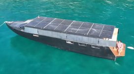 Günəş enerjisi ilə işləyən, demək olar sonsuz hərəkət edə bilən yaxta inşa edildi - VİDEO