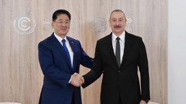 Monqolustan Prezidenti Azərbaycan liderini təbrik edib