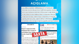 MEDİA bəzi informasiya resurslarında yayımlanan dezinformasiya barədə açıqlama yaydı