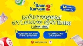 &ldquo;Azərlotereya&rdquo; ilə möhtəşəm əyləncə geri qayıdır!