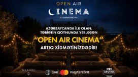 &ldquo;CineMastercard&rdquo; Şamaxıda açıq hava kinoseanslarına dəvət edir