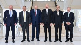 Prezident İordaniya Nümayəndələr Palatasının nümayəndə heyətini qəbul edib