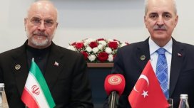 Numan Kurtulmuş Bakıda Qalibafla görüşdü