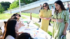 Leyla Əliyeva və Alona Əliyeva Xeyirxahlıq Festivalında iştirak etdi - FOTO